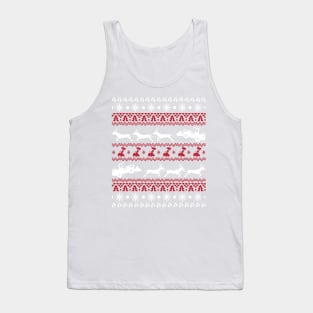 Heavy Equipment Operator Christmas Tank Top